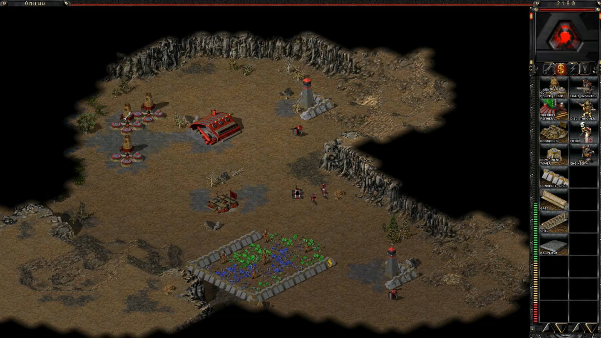 Command & Conquer Tiberian Sun - геймплей игры Windows